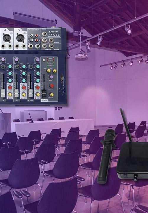 microfoni e mixer empire